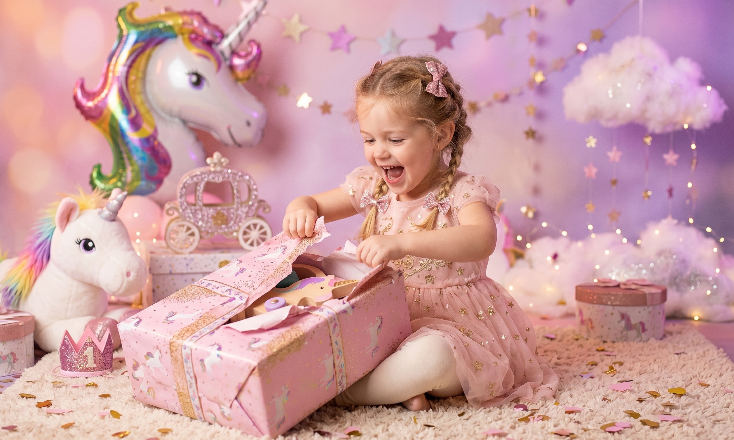 Unicorn gift for a little girl Unicorn gift photo